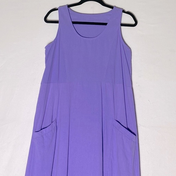 Women’s Purple Sheath Tunic Tent Dress With Pockets S - Picture 6 of 12
